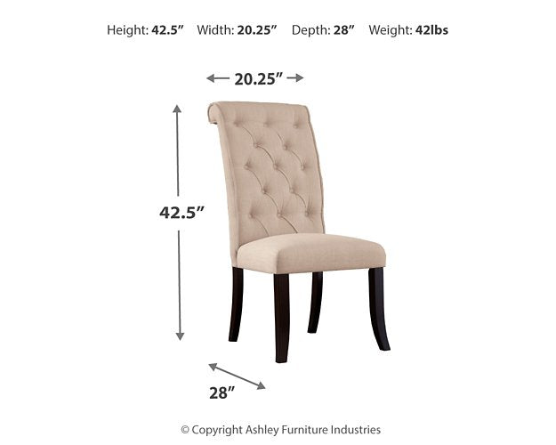 Tripton Dining Chair - Premium Dining Chair from Ashley Furniture - Just $140.78! Shop now at Furniture Wholesale Plus  We are the best furniture store in Nashville, Hendersonville, Goodlettsville, Madison, Antioch, Mount Juliet, Lebanon, Gallatin, Springfield, Murfreesboro, Franklin, Brentwood