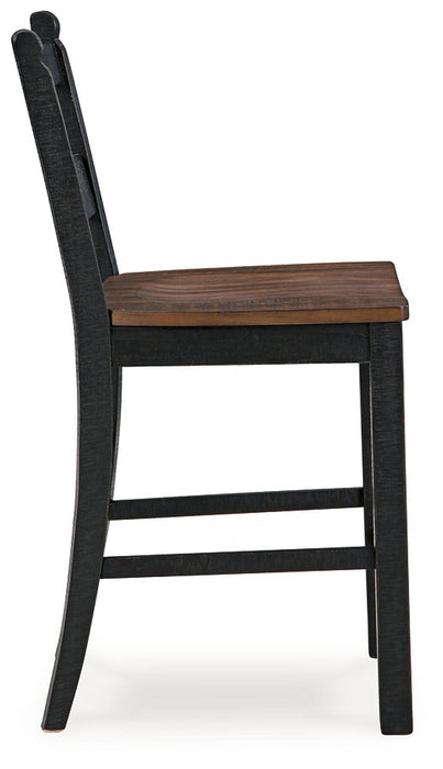 Valebeck Counter Height Barstool - Premium Barstool from Ashley Furniture - Just $110.62! Shop now at Furniture Wholesale Plus  We are the best furniture store in Nashville, Hendersonville, Goodlettsville, Madison, Antioch, Mount Juliet, Lebanon, Gallatin, Springfield, Murfreesboro, Franklin, Brentwood