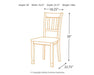 Owingsville Dining Chair - Premium Dining Chair from Ashley Furniture - Just $80.44! Shop now at Furniture Wholesale Plus  We are the best furniture store in Nashville, Hendersonville, Goodlettsville, Madison, Antioch, Mount Juliet, Lebanon, Gallatin, Springfield, Murfreesboro, Franklin, Brentwood