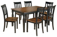 Owingsville Dining Room Set - Premium Dining Room Set from Ashley Furniture - Just $583.22! Shop now at Furniture Wholesale Plus  We are the best furniture store in Nashville, Hendersonville, Goodlettsville, Madison, Antioch, Mount Juliet, Lebanon, Gallatin, Springfield, Murfreesboro, Franklin, Brentwood