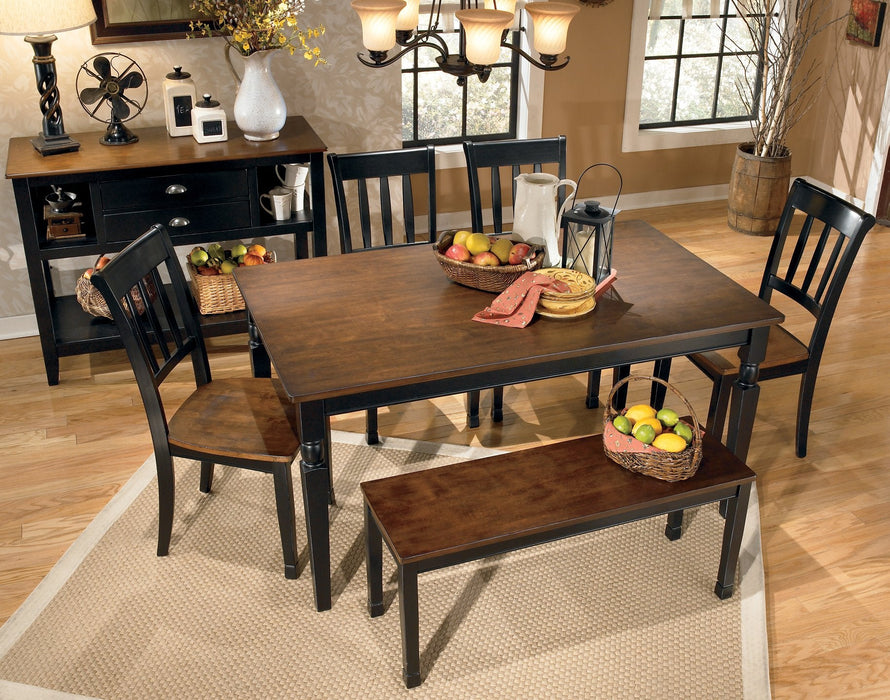 Owingsville Dining Bench - Premium Bench from Ashley Furniture - Just $90.51! Shop now at Furniture Wholesale Plus  We are the best furniture store in Nashville, Hendersonville, Goodlettsville, Madison, Antioch, Mount Juliet, Lebanon, Gallatin, Springfield, Murfreesboro, Franklin, Brentwood