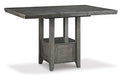 Hallanden Counter Height Dining Extension Table - Premium Counter Height Table from Ashley Furniture - Just $362! Shop now at Furniture Wholesale Plus  We are the best furniture store in Nashville, Hendersonville, Goodlettsville, Madison, Antioch, Mount Juliet, Lebanon, Gallatin, Springfield, Murfreesboro, Franklin, Brentwood