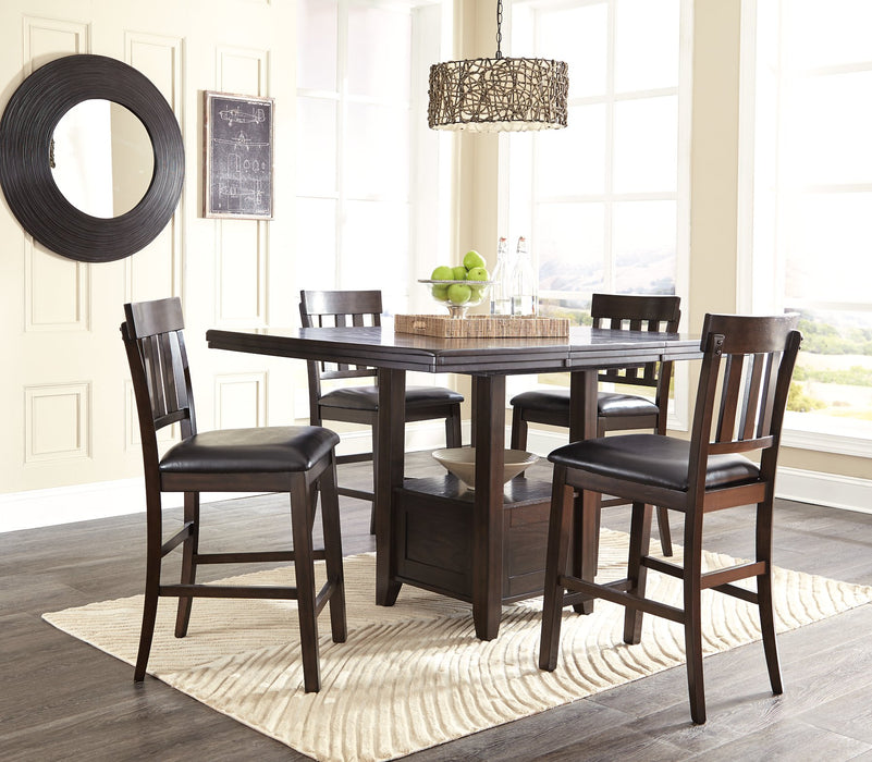 Haddigan Counter Height Dining Extension Table - Premium Counter Height Table from Ashley Furniture - Just $362! Shop now at Furniture Wholesale Plus  We are the best furniture store in Nashville, Hendersonville, Goodlettsville, Madison, Antioch, Mount Juliet, Lebanon, Gallatin, Springfield, Murfreesboro, Franklin, Brentwood