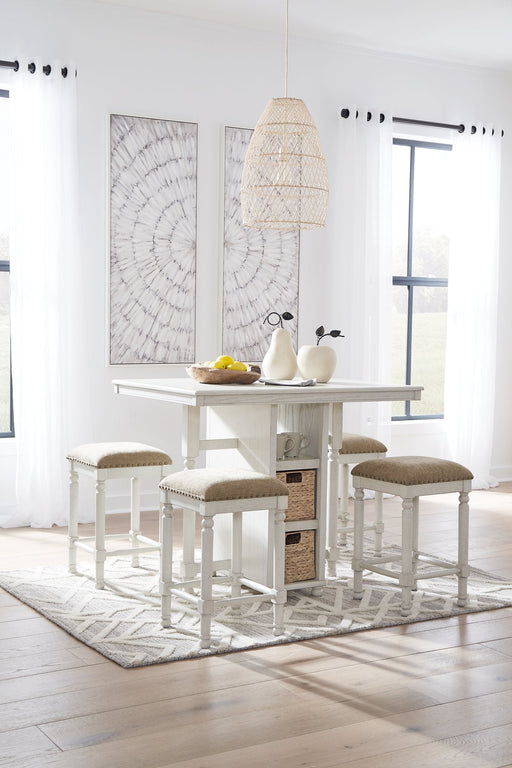 Robbinsdale Counter Height Dining Table and Bar Stools (Set of 5) - Premium Counter Height Table from Ashley Furniture - Just $643.55! Shop now at Furniture Wholesale Plus  We are the best furniture store in Nashville, Hendersonville, Goodlettsville, Madison, Antioch, Mount Juliet, Lebanon, Gallatin, Springfield, Murfreesboro, Franklin, Brentwood