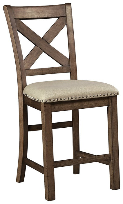 Moriville Counter Height Bar Stool - Premium Barstool from Ashley Furniture - Just $110.62! Shop now at Furniture Wholesale Plus  We are the best furniture store in Nashville, Hendersonville, Goodlettsville, Madison, Antioch, Mount Juliet, Lebanon, Gallatin, Springfield, Murfreesboro, Franklin, Brentwood