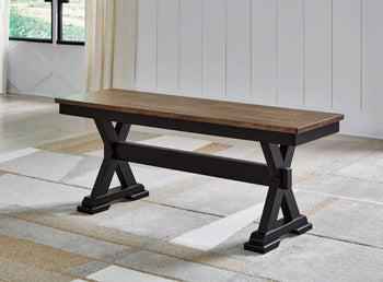 Wildenauer 50" Dining Bench - Premium Bench from Ashley Furniture - Just $120.67! Shop now at Furniture Wholesale Plus  We are the best furniture store in Nashville, Hendersonville, Goodlettsville, Madison, Antioch, Mount Juliet, Lebanon, Gallatin, Springfield, Murfreesboro, Franklin, Brentwood