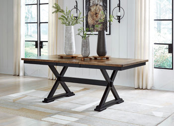 Wildenauer Dining Extension Table - Premium Dining Table from Ashley Furniture - Just $382.11! Shop now at Furniture Wholesale Plus  We are the best furniture store in Nashville, Hendersonville, Goodlettsville, Madison, Antioch, Mount Juliet, Lebanon, Gallatin, Springfield, Murfreesboro, Franklin, Brentwood