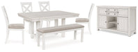 Robbinsdale Dining Package - Premium Casual Seating Set from Ashley Furniture - Just $1015.63! Shop now at Furniture Wholesale Plus  We are the best furniture store in Nashville, Hendersonville, Goodlettsville, Madison, Antioch, Mount Juliet, Lebanon, Gallatin, Springfield, Murfreesboro, Franklin, Brentwood