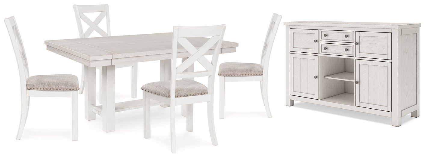 Robbinsdale Dining Package - Premium Casual Seating Set from Ashley Furniture - Just $1015.63! Shop now at Furniture Wholesale Plus  We are the best furniture store in Nashville, Hendersonville, Goodlettsville, Madison, Antioch, Mount Juliet, Lebanon, Gallatin, Springfield, Murfreesboro, Franklin, Brentwood