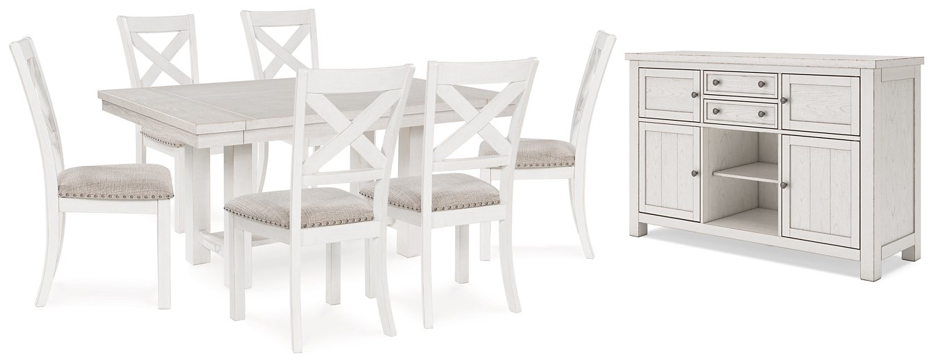 Robbinsdale Dining Package - Premium Casual Seating Set from Ashley Furniture - Just $1015.63! Shop now at Furniture Wholesale Plus  We are the best furniture store in Nashville, Hendersonville, Goodlettsville, Madison, Antioch, Mount Juliet, Lebanon, Gallatin, Springfield, Murfreesboro, Franklin, Brentwood