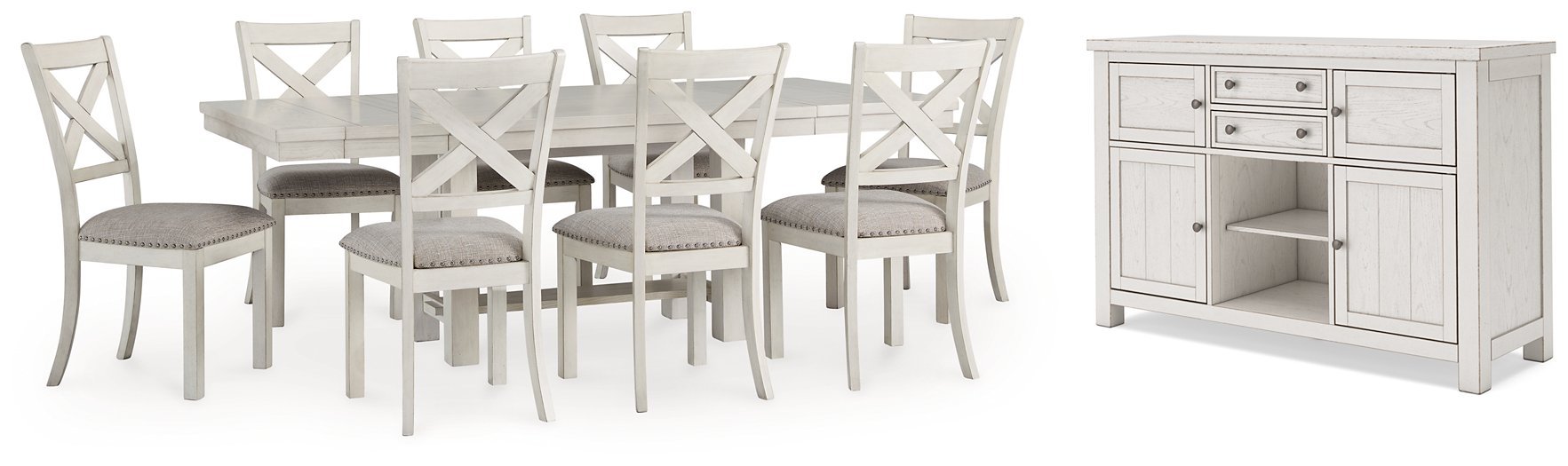 Robbinsdale Dining Package - Premium Casual Seating Set from Ashley Furniture - Just $1015.63! Shop now at Furniture Wholesale Plus  We are the best furniture store in Nashville, Hendersonville, Goodlettsville, Madison, Antioch, Mount Juliet, Lebanon, Gallatin, Springfield, Murfreesboro, Franklin, Brentwood