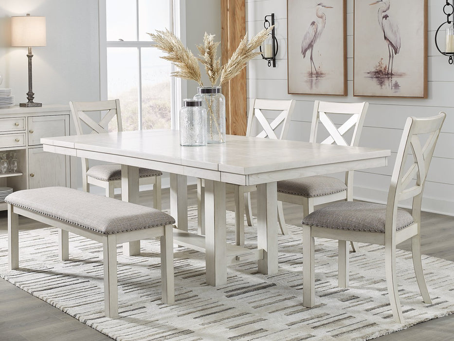 Robbinsdale Dining Package - Premium Casual Seating Set from Ashley Furniture - Just $1015.63! Shop now at Furniture Wholesale Plus  We are the best furniture store in Nashville, Hendersonville, Goodlettsville, Madison, Antioch, Mount Juliet, Lebanon, Gallatin, Springfield, Murfreesboro, Franklin, Brentwood