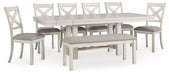 Robbinsdale Dining Package - Premium Casual Seating Set from Ashley Furniture - Just $1015.63! Shop now at Furniture Wholesale Plus  We are the best furniture store in Nashville, Hendersonville, Goodlettsville, Madison, Antioch, Mount Juliet, Lebanon, Gallatin, Springfield, Murfreesboro, Franklin, Brentwood