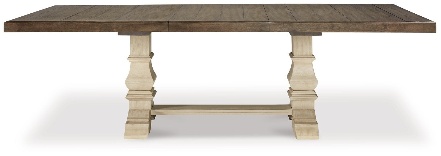 Bolanburg Extension Dining Table - Premium Dining Table from Ashley Furniture - Just $905! Shop now at Furniture Wholesale Plus  We are the best furniture store in Nashville, Hendersonville, Goodlettsville, Madison, Antioch, Mount Juliet, Lebanon, Gallatin, Springfield, Murfreesboro, Franklin, Brentwood