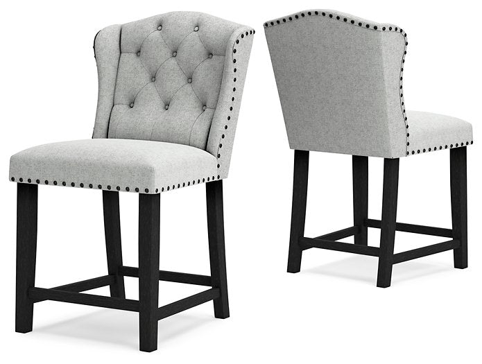 Jeanette Counter Height Bar Stool - Premium Barstool from Ashley Furniture - Just $150.84! Shop now at Furniture Wholesale Plus  We are the best furniture store in Nashville, Hendersonville, Goodlettsville, Madison, Antioch, Mount Juliet, Lebanon, Gallatin, Springfield, Murfreesboro, Franklin, Brentwood