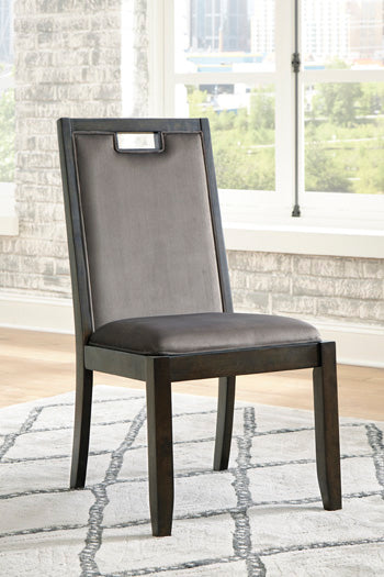Hyndell Dining Chair - Premium Dining Chair from Ashley Furniture - Just $105.58! Shop now at Furniture Wholesale Plus  We are the best furniture store in Nashville, Hendersonville, Goodlettsville, Madison, Antioch, Mount Juliet, Lebanon, Gallatin, Springfield, Murfreesboro, Franklin, Brentwood