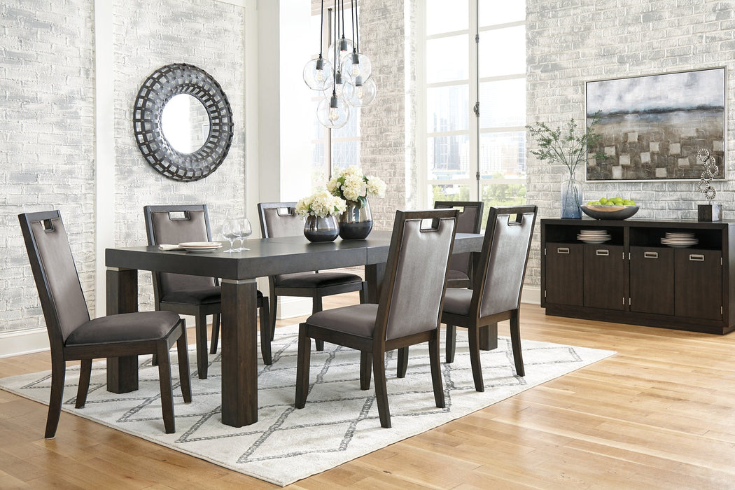 Hyndell Dining Room Set - Premium Dining Room Set from Ashley Furniture - Just $1025.64! Shop now at Furniture Wholesale Plus  We are the best furniture store in Nashville, Hendersonville, Goodlettsville, Madison, Antioch, Mount Juliet, Lebanon, Gallatin, Springfield, Murfreesboro, Franklin, Brentwood