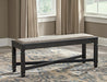 Tyler Creek Dining Bench - Premium Bench from Ashley Furniture - Just $181! Shop now at Furniture Wholesale Plus  We are the best furniture store in Nashville, Hendersonville, Goodlettsville, Madison, Antioch, Mount Juliet, Lebanon, Gallatin, Springfield, Murfreesboro, Franklin, Brentwood