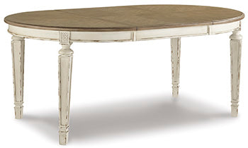 Realyn Dining Extension Table - Premium Dining Table from Ashley Furniture - Just $522.89! Shop now at Furniture Wholesale Plus  We are the best furniture store in Nashville, Hendersonville, Goodlettsville, Madison, Antioch, Mount Juliet, Lebanon, Gallatin, Springfield, Murfreesboro, Franklin, Brentwood