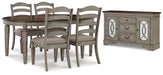 Lodenbay Dining Room Set - Premium Dining Room Set from Ashley Furniture - Just $1045.81! Shop now at Furniture Wholesale Plus  We are the best furniture store in Nashville, Hendersonville, Goodlettsville, Madison, Antioch, Mount Juliet, Lebanon, Gallatin, Springfield, Murfreesboro, Franklin, Brentwood