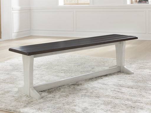 Darborn 62" Dining Bench - Premium Bench from Ashley Furniture - Just $181! Shop now at Furniture Wholesale Plus  We are the best furniture store in Nashville, Hendersonville, Goodlettsville, Madison, Antioch, Mount Juliet, Lebanon, Gallatin, Springfield, Murfreesboro, Franklin, Brentwood