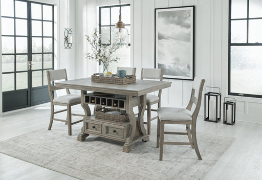Moreshire Counter Height Dining Set - Premium Barstool Set from Ashley Furniture - Just $1206.70! Shop now at Furniture Wholesale Plus  We are the best furniture store in Nashville, Hendersonville, Goodlettsville, Madison, Antioch, Mount Juliet, Lebanon, Gallatin, Springfield, Murfreesboro, Franklin, Brentwood