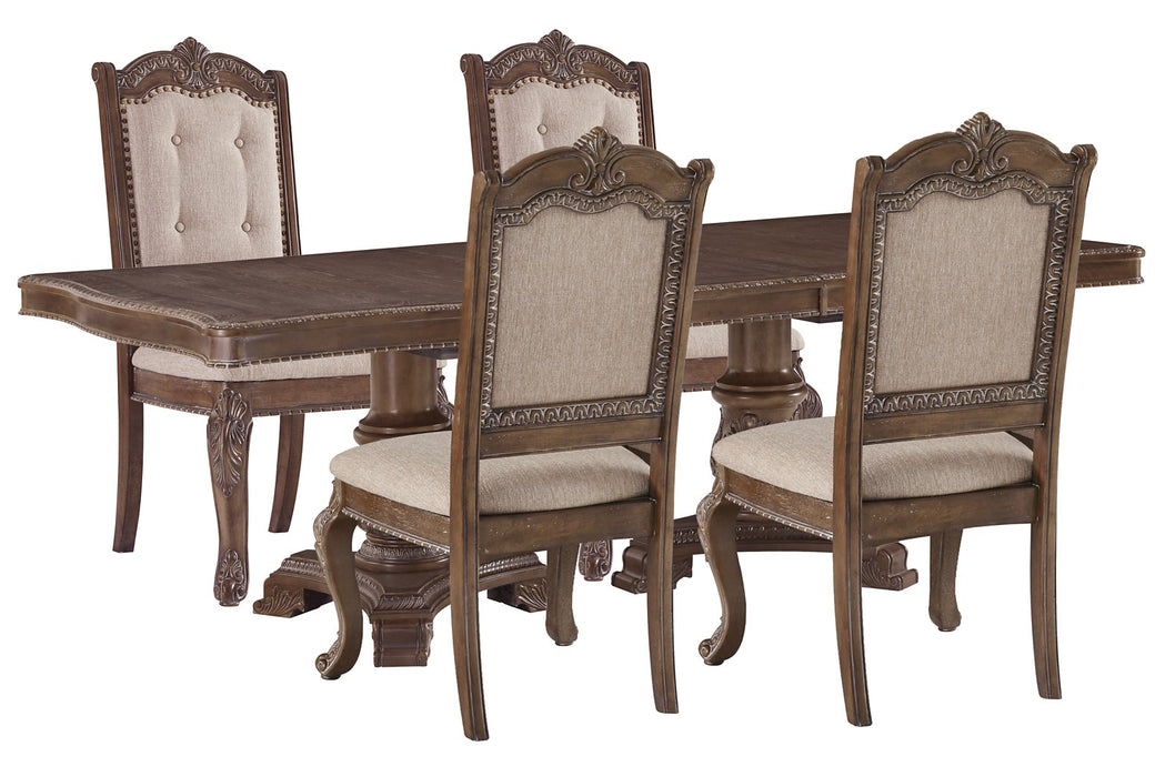 Charmond Dining Set - Premium Dining Room Set from Ashley Furniture - Just $1850.21! Shop now at Furniture Wholesale Plus  We are the best furniture store in Nashville, Hendersonville, Goodlettsville, Madison, Antioch, Mount Juliet, Lebanon, Gallatin, Springfield, Murfreesboro, Franklin, Brentwood
