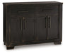 Galliden Dining Buffet and Hutch - Premium Buffet from Ashley Furniture - Just $1206.66! Shop now at Furniture Wholesale Plus  We are the best furniture store in Nashville, Hendersonville, Goodlettsville, Madison, Antioch, Mount Juliet, Lebanon, Gallatin, Springfield, Murfreesboro, Franklin, Brentwood