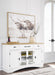 Ashbryn Dining Server and Hutch - Premium Server from Ashley Furniture - Just $1005.55! Shop now at Furniture Wholesale Plus  We are the best furniture store in Nashville, Hendersonville, Goodlettsville, Madison, Antioch, Mount Juliet, Lebanon, Gallatin, Springfield, Murfreesboro, Franklin, Brentwood