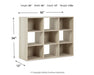 Socalle Nine Cube Organizer - Premium EA Furniture from Ashley Furniture - Just $85.41! Shop now at Furniture Wholesale Plus  We are the best furniture store in Nashville, Hendersonville, Goodlettsville, Madison, Antioch, Mount Juliet, Lebanon, Gallatin, Springfield, Murfreesboro, Franklin, Brentwood