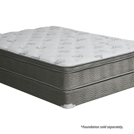 ALEKSA White, Gray 11" Euro Top Mattress, Queen - Premium Mattress from FOA East - Just $622.05! Shop now at Furniture Wholesale Plus  We are the best furniture store in Nashville, Hendersonville, Goodlettsville, Madison, Antioch, Mount Juliet, Lebanon, Gallatin, Springfield, Murfreesboro, Franklin, Brentwood