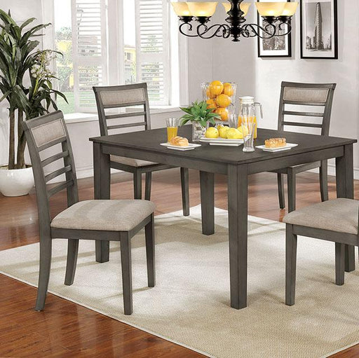 Taylah 5 Pc. Dining Table Set - Premium Dining Table from FOA East - Just $563.55! Shop now at Furniture Wholesale Plus  We are the best furniture store in Nashville, Hendersonville, Goodlettsville, Madison, Antioch, Mount Juliet, Lebanon, Gallatin, Springfield, Murfreesboro, Franklin, Brentwood