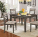 Fafnir Weathered Gray/Beige 6 Pc. Dining Table Set w/ Bench - Premium Dining Room Set from FOA East - Just $563.55! Shop now at Furniture Wholesale Plus  We are the best furniture store in Nashville, Hendersonville, Goodlettsville, Madison, Antioch, Mount Juliet, Lebanon, Gallatin, Springfield, Murfreesboro, Franklin, Brentwood