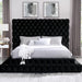 STEFANIA Queen Bed, Black - Premium Bed from FOA East - Just $973.05! Shop now at Furniture Wholesale Plus  We are the best furniture store in Nashville, Hendersonville, Goodlettsville, Madison, Antioch, Mount Juliet, Lebanon, Gallatin, Springfield, Murfreesboro, Franklin, Brentwood