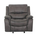 HENRICUS Glider Recliner, Dark Gray - Premium Recliner from FOA East - Just $639.60! Shop now at Furniture Wholesale Plus  We are the best furniture store in Nashville, Hendersonville, Goodlettsville, Madison, Antioch, Mount Juliet, Lebanon, Gallatin, Springfield, Murfreesboro, Franklin, Brentwood