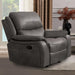 HENRICUS Glider Recliner, Dark Gray - Premium Recliner from FOA East - Just $639.60! Shop now at Furniture Wholesale Plus  We are the best furniture store in Nashville, Hendersonville, Goodlettsville, Madison, Antioch, Mount Juliet, Lebanon, Gallatin, Springfield, Murfreesboro, Franklin, Brentwood