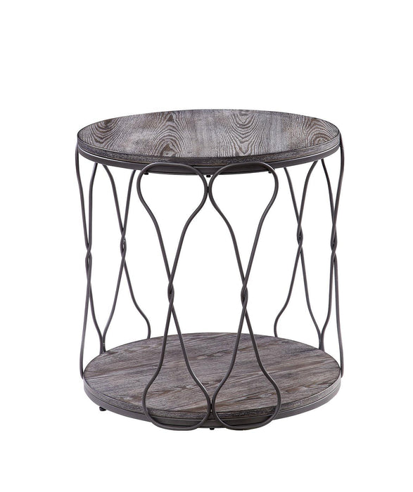 Hawdon Gray End Table - Premium End Table from FOA East - Just $171.60! Shop now at Furniture Wholesale Plus  We are the best furniture store in Nashville, Hendersonville, Goodlettsville, Madison, Antioch, Mount Juliet, Lebanon, Gallatin, Springfield, Murfreesboro, Franklin, Brentwood