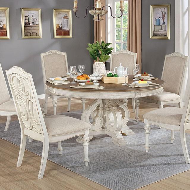 ARCADIA Round Table - Premium Dining Table from FOA East - Just $778.05! Shop now at Furniture Wholesale Plus  We are the best furniture store in Nashville, Hendersonville, Goodlettsville, Madison, Antioch, Mount Juliet, Lebanon, Gallatin, Springfield, Murfreesboro, Franklin, Brentwood