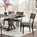 Leeds Gray Dining Table - Premium Dining Table from FOA East - Just $639.60! Shop now at Furniture Wholesale Plus  We are the best furniture store in Nashville, Hendersonville, Goodlettsville, Madison, Antioch, Mount Juliet, Lebanon, Gallatin, Springfield, Murfreesboro, Franklin, Brentwood