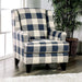 Nash Ivory Chair, Checkered - Premium Chair from FOA East - Just $778.05! Shop now at Furniture Wholesale Plus  We are the best furniture store in Nashville, Hendersonville, Goodlettsville, Madison, Antioch, Mount Juliet, Lebanon, Gallatin, Springfield, Murfreesboro, Franklin, Brentwood