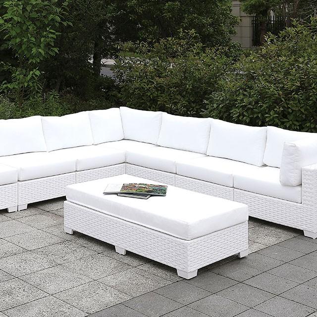 Somani Large L-Sectional + Bench - Premium Outdoor Seating Set from FOA East - Just $5567.25! Shop now at Furniture Wholesale Plus  We are the best furniture store in Nashville, Hendersonville, Goodlettsville, Madison, Antioch, Mount Juliet, Lebanon, Gallatin, Springfield, Murfreesboro, Franklin, Brentwood