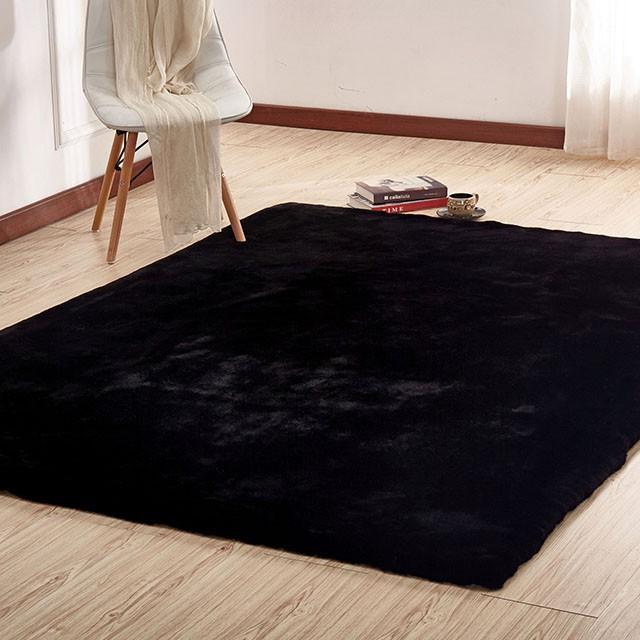 Caparica Black 5' X 7' Area Rug - Premium Rug from FOA East - Just $290.55! Shop now at Furniture Wholesale Plus  We are the best furniture store in Nashville, Hendersonville, Goodlettsville, Madison, Antioch, Mount Juliet, Lebanon, Gallatin, Springfield, Murfreesboro, Franklin, Brentwood