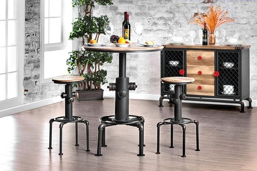 Foskey Antique Black Bar Table - Premium Bar Table from FOA East - Just $310.05! Shop now at Furniture Wholesale Plus  We are the best furniture store in Nashville, Hendersonville, Goodlettsville, Madison, Antioch, Mount Juliet, Lebanon, Gallatin, Springfield, Murfreesboro, Franklin, Brentwood