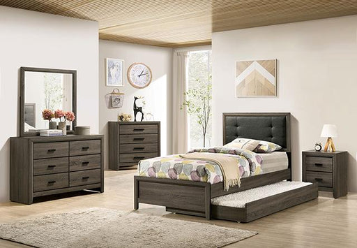 ROANNE Full Bed - Premium Youth Bed from FOA East - Just $271.05! Shop now at Furniture Wholesale Plus  We are the best furniture store in Nashville, Hendersonville, Goodlettsville, Madison, Antioch, Mount Juliet, Lebanon, Gallatin, Springfield, Murfreesboro, Franklin, Brentwood