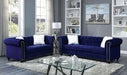 GIACOMO Loveseat, Blue - Premium Loveseat from FOA East - Just $820.95! Shop now at Furniture Wholesale Plus  We are the best furniture store in Nashville, Hendersonville, Goodlettsville, Madison, Antioch, Mount Juliet, Lebanon, Gallatin, Springfield, Murfreesboro, Franklin, Brentwood