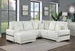 ALTHEA Sectional, White - Premium Sectional from FOA East - Just $1948.05! Shop now at Furniture Wholesale Plus  We are the best furniture store in Nashville, Hendersonville, Goodlettsville, Madison, Antioch, Mount Juliet, Lebanon, Gallatin, Springfield, Murfreesboro, Franklin, Brentwood