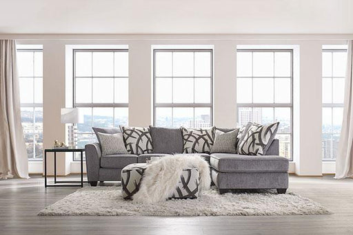 AMERSHAM Sectional, Gray - Premium Sectional from FOA East - Just $1753.05! Shop now at Furniture Wholesale Plus  We are the best furniture store in Nashville, Hendersonville, Goodlettsville, Madison, Antioch, Mount Juliet, Lebanon, Gallatin, Springfield, Murfreesboro, Franklin, Brentwood