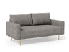 ELVERUM Loveseat, Charcoal Gray - Premium Loveseat from FOA East - Just $741! Shop now at Furniture Wholesale Plus  We are the best furniture store in Nashville, Hendersonville, Goodlettsville, Madison, Antioch, Mount Juliet, Lebanon, Gallatin, Springfield, Murfreesboro, Franklin, Brentwood