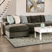 FARRINGDON Sectional, Dark Gray - Premium Sectional from FOA East - Just $4288.05! Shop now at Furniture Wholesale Plus  We are the best furniture store in Nashville, Hendersonville, Goodlettsville, Madison, Antioch, Mount Juliet, Lebanon, Gallatin, Springfield, Murfreesboro, Franklin, Brentwood