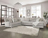 HERMISTON Sectional, Gray - Premium Sectional from FOA East - Just $3313.05! Shop now at Furniture Wholesale Plus  We are the best furniture store in Nashville, Hendersonville, Goodlettsville, Madison, Antioch, Mount Juliet, Lebanon, Gallatin, Springfield, Murfreesboro, Franklin, Brentwood